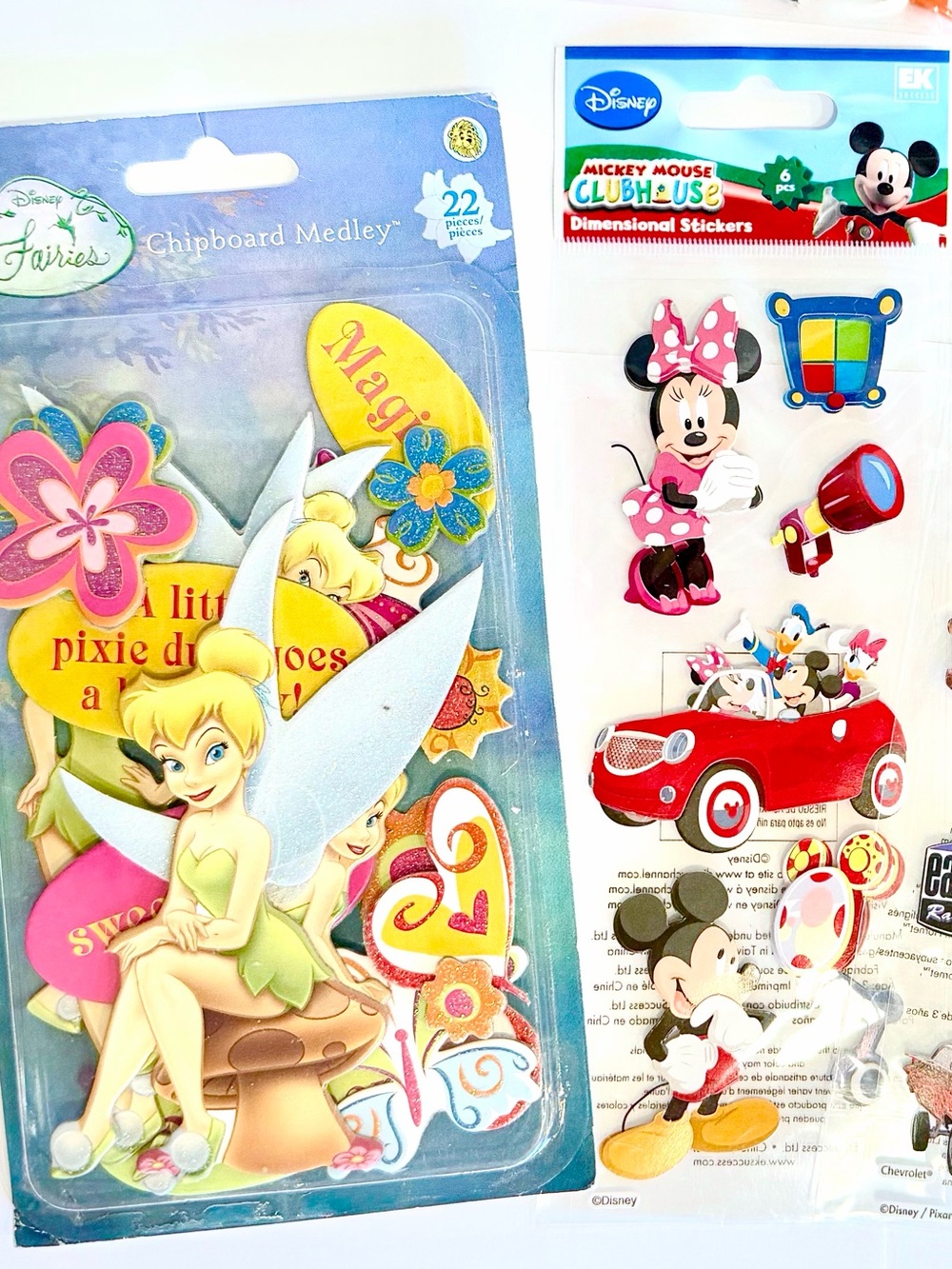 HUGE Lot of Disney Stickers - scrap booking, kids, school.